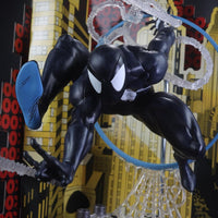 McFarlane Toys Marvel Spider-Man (Symbiote Suit) Escala 1:6 con Escena y Comic (The Amazing Spider-Man #300)