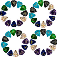 Fender Premium 48 Pack Picks Sampler - Includes Thin, Medium & Heavy Gauges (Austin Bazaar Exclusive)