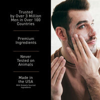 Crema revitalizadora antienvejecimiento Brickell Men's para hombres, crema de noche antiarrugas natural y orgánica para la cara para reducir líneas finas y arrugas, 2 onzas, sin fragancia