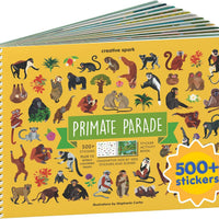 Cupkin Monkey Coloring & Sticker Activity Book | 500+ Stickers