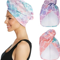 Turbie Twist 2-Pack Microfiber Hair Towel for Beauty, Travel, Gifting - Hair Wrap Turban for Straight, Wavy & Curly Hair