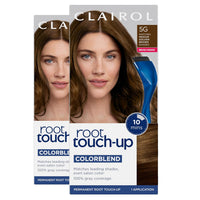Clairol Root Touch Up Permanent Hair Dye, 5G Medium Golden Brown, 2 Pk