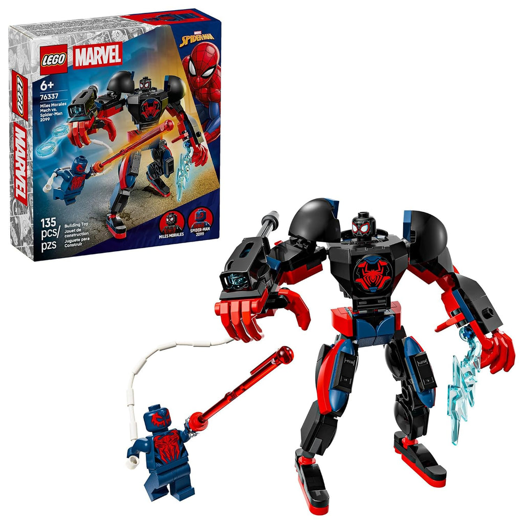 LEGO Marvel Miles Morales Mech vs. Spider-Man 2099 76337