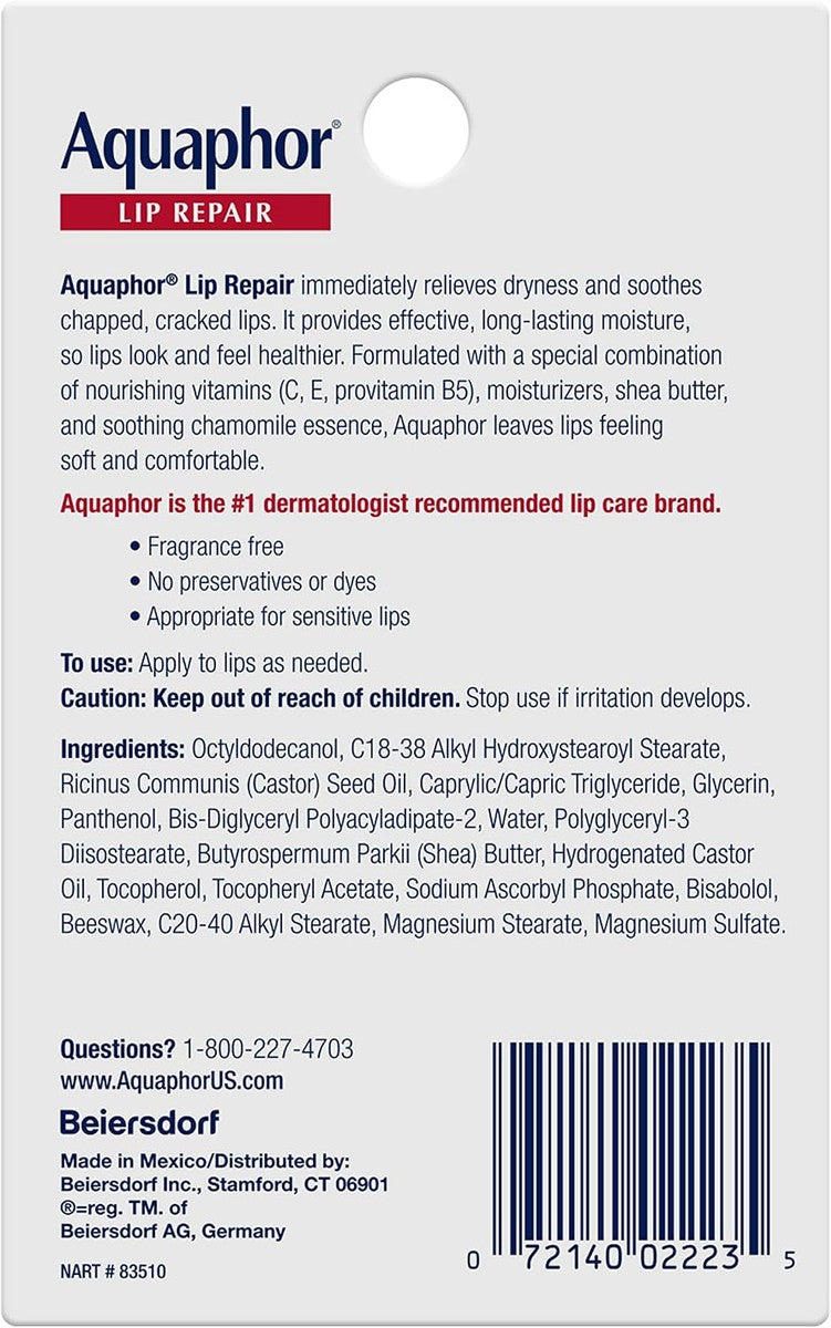 💋OFERTA! ✨ Repara y protege tus labios con Aquaphor Lip Repair