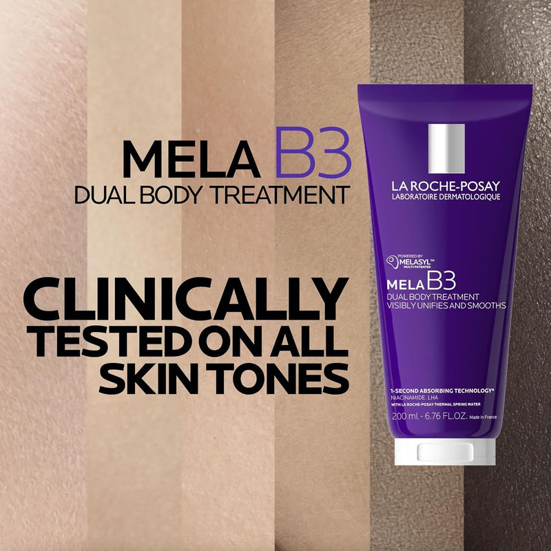 La Roche-Posay Mela B3 Dual Body Discoloration Treatment, Melasyl™, 6.76oz