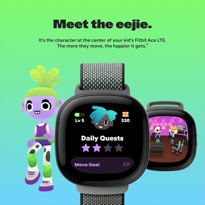 Fitbit Google Ace LTE - Kids Smartwatch with Call