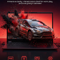 QikPulse 15.6" 2-in-1 Touchscreen Laptop with Windows 11, i3-10100Y, 16GB, 256GB SSD