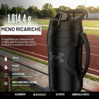 Under Armour Insulated Water Bottle with Handle & Fence Hook, 64oz