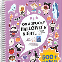 Cupkin Halloween Coloring & Sticker Activity Book | 500+ Stickers