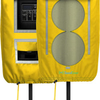 SoundCover Professional Grade 600D Protective Cover for Stand Mounted 15" PA/DJ Powered Speaker with SoundFlap - Yellow