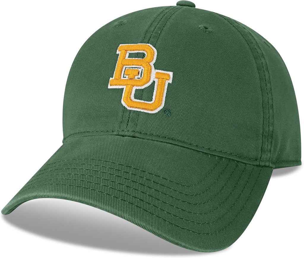 Legacy NCAA Officially Licensed Baseball Hat, Baylor Bears, Lightweight Cap for Men & Women, Relaxed Twill Adjustable (E