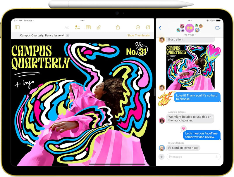 Apple iPad A16 11" (2025) Wi-Fi + Cellular (5G) - Azul