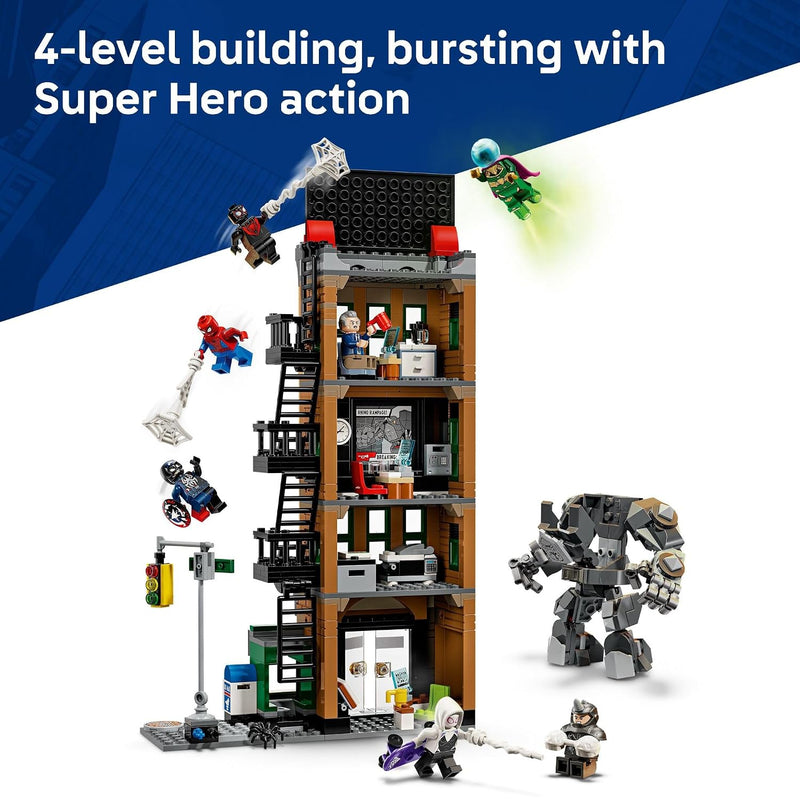 LEGO Marvel Spider-Man vs. Mysterio: The Daily Bugle 76342