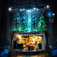 Kyglaring Light Kit for LEGO 21369 The X-Files Set, Lights Only