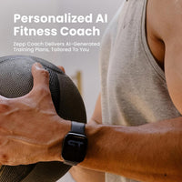 Amazfit Active Smart Watch 42mm, AI Fitness Tracker & Sleep Coach, GPS, Amazon Alexa Built-in, Bluetooth, 14-Day Battery, 120+ Sports Modes, Android & iPhone, Black