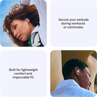 Google Pixel Buds 2a - Wireless Bluetooth Earbuds - Fog
