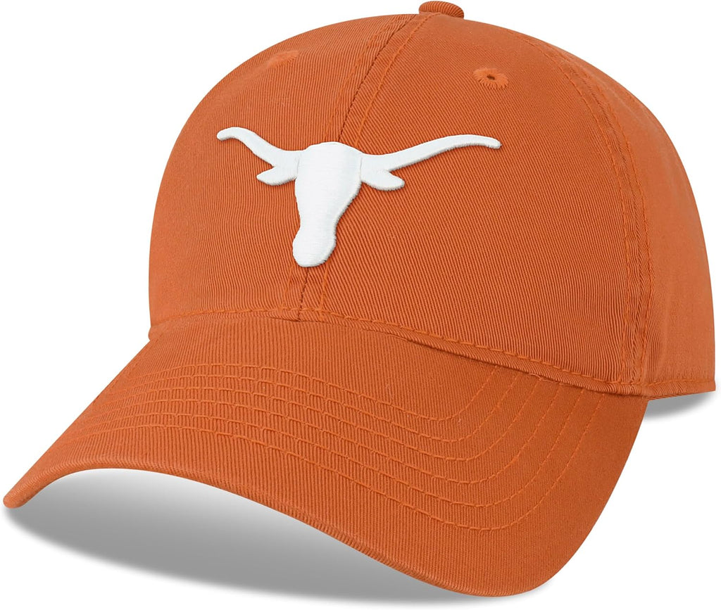 Legacy NCAA Officially Licensed Baseball Hat, Texas Longhorns, Lightweight Cap for Men & Women, Relaxed Twill Adjustable