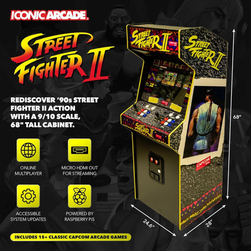 Arcade Street Fighter II: La máquina arcade World Warrior XT