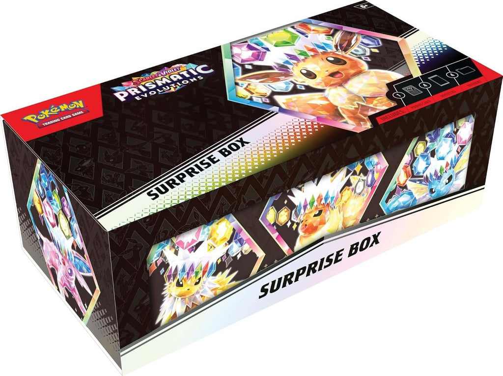 Pokémon shop Pokemon TCG Scarlet & Violet 8.5 Prismatic Evolutions Surprise Box