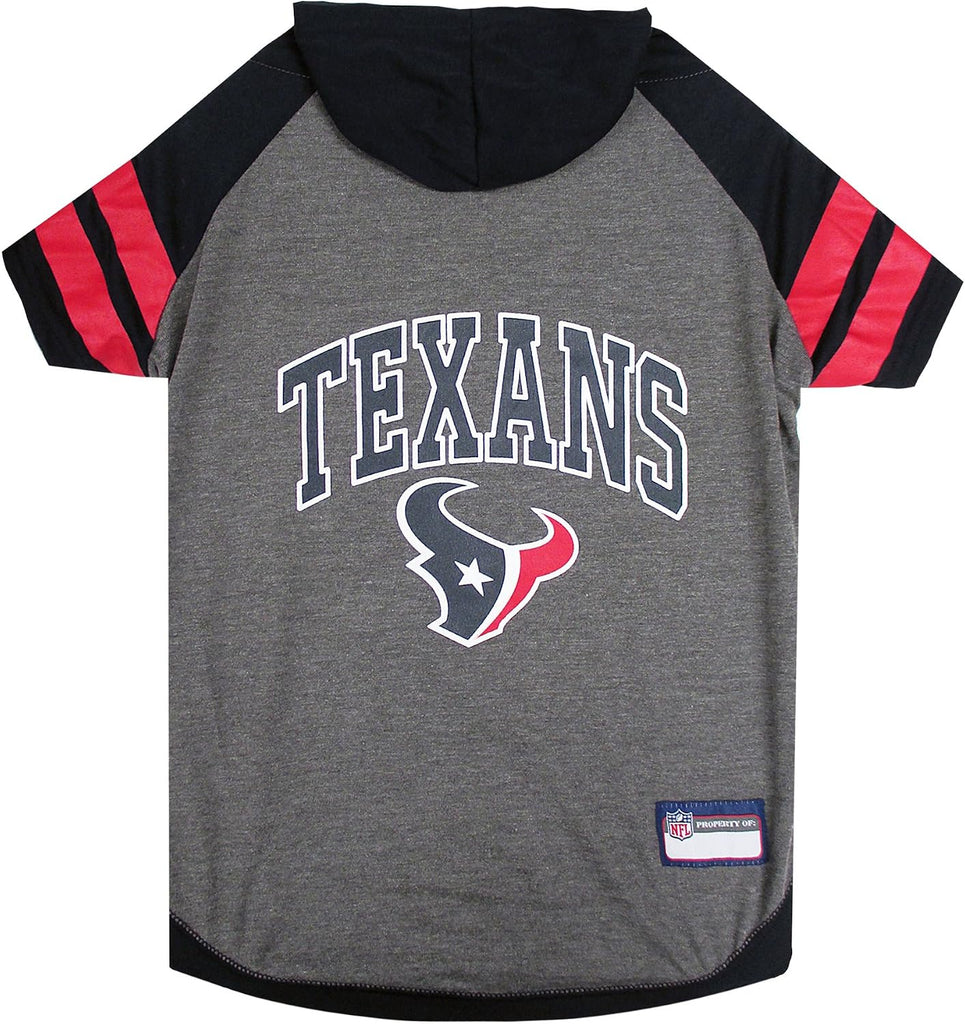 Pets First NFL Houston Texans Hoodie for Dogs & Cats.   NFL Football Licensed Dog Hoody Tee Shirt, Medium  Sports Hoody