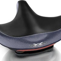 X WING Large Bike Saddle Replacement Seat for Adults | Comfortable Padded Cushion, Ergonomic Design | Fit for Electric,