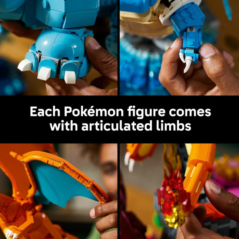 LEGO Pokémon Venusaur, Charizard and Blastoise