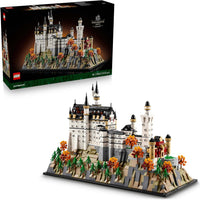 Lego 21063 Architecture Neuschwanstein Castle Toy Birthday Present Block Men Women Interior Stylish Figure Goods