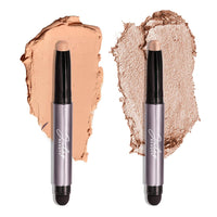 Julep Eyeshadow 101 Crème-to-Powder Duo, Desert Matte/Champagne Shimmer