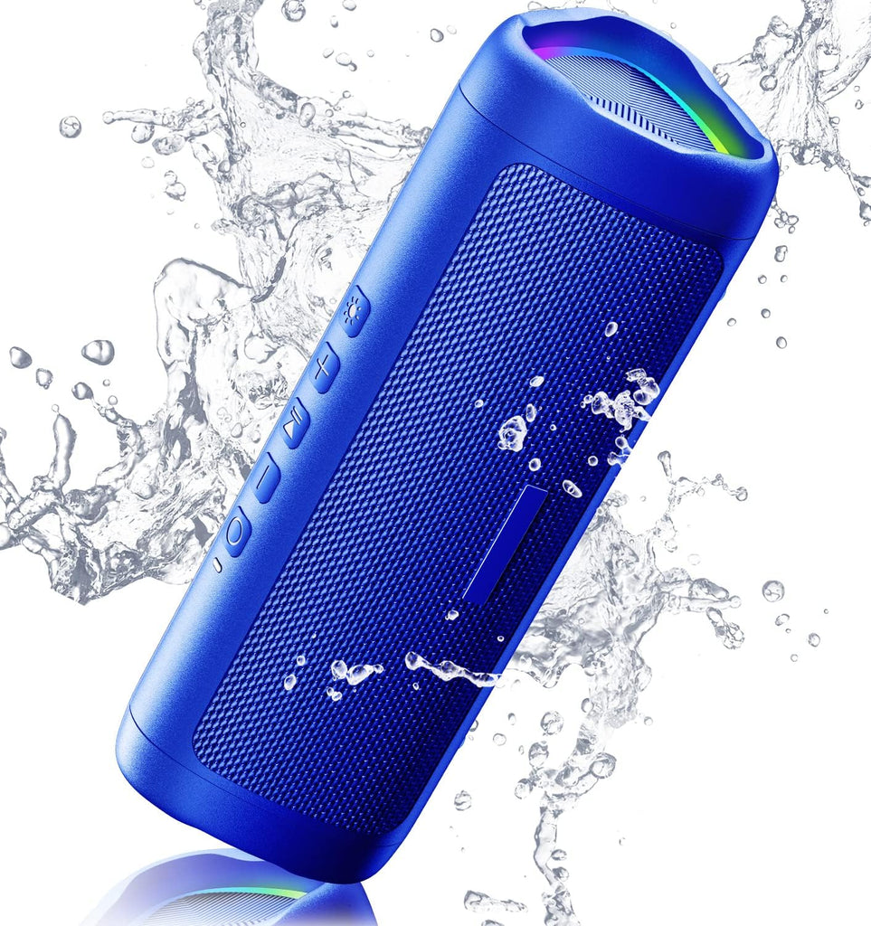 Bluetooth Speaker, 20W HD Sound, Portable Wireless, IPX5 Waterproof, Up to 24H Playtime, TWS Pairing, for Home/Party/Out