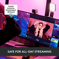 Logitech G Logitech for Creators Litra Glow Premium LED Streaming Light - Graphite