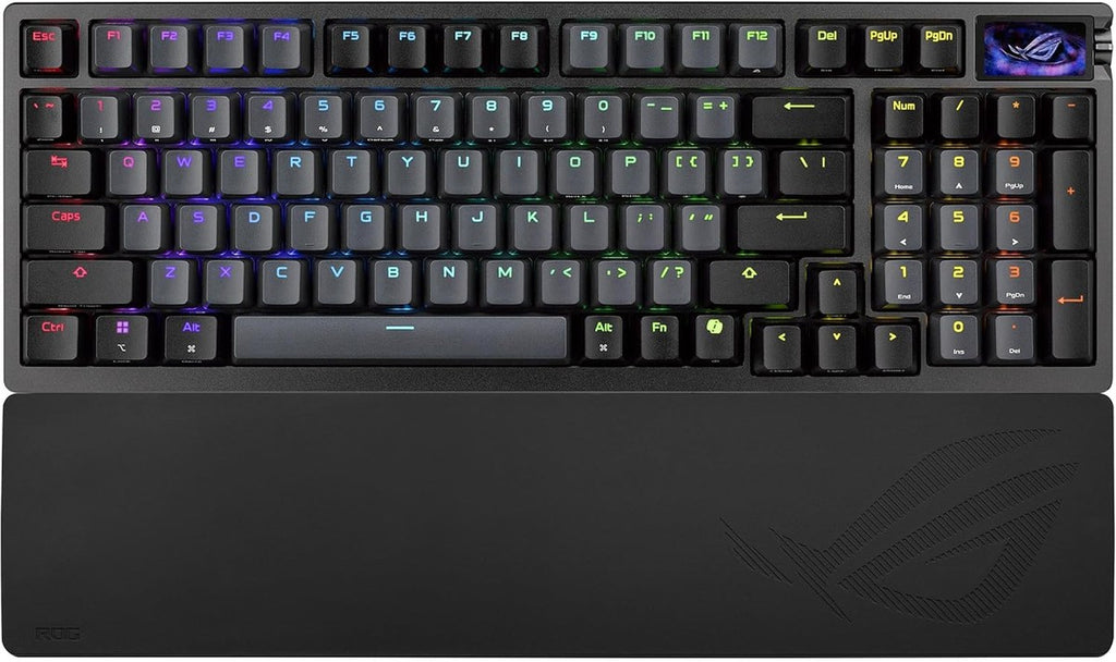 ASUS ROG Azoth 96 HE Wireless Hall Effect Gaming Keyboard, PBT Keycaps