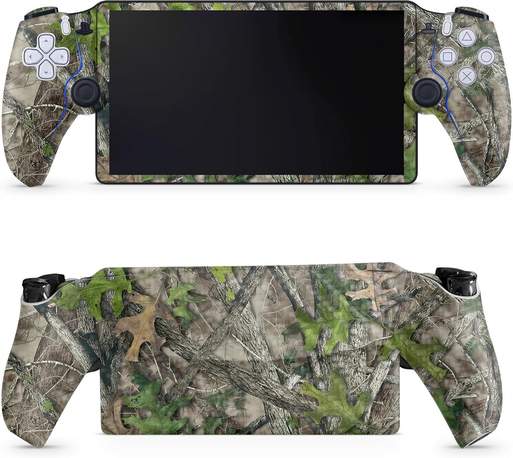 Carbon Fiber Gaming Skin Compatible with PS5 Portal Remote Player - HTC Green - Premium 3M Vinyl Protective Wrap Decal C