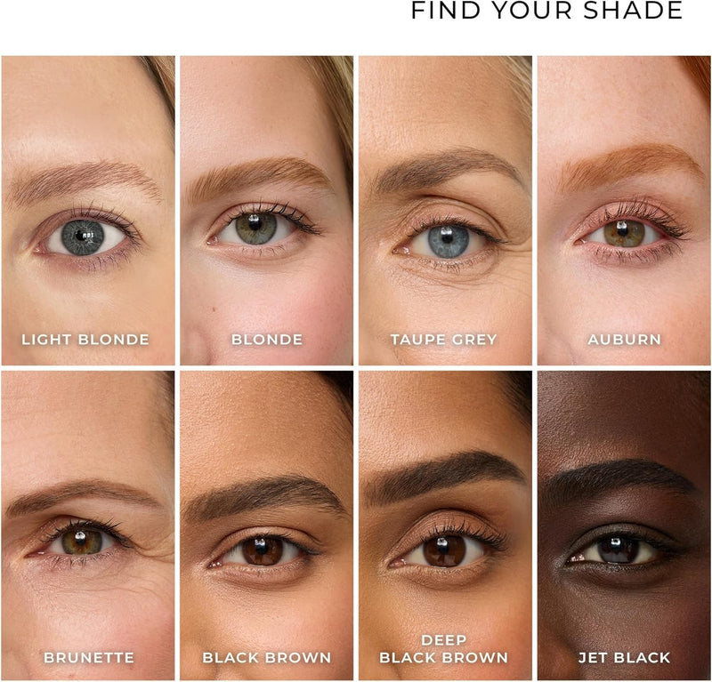 Gel para cejas WUNDERBROW, resistente al agua, a prueba de manchas, de larga duración, tono: morena, vegano y libre de crueldad animal