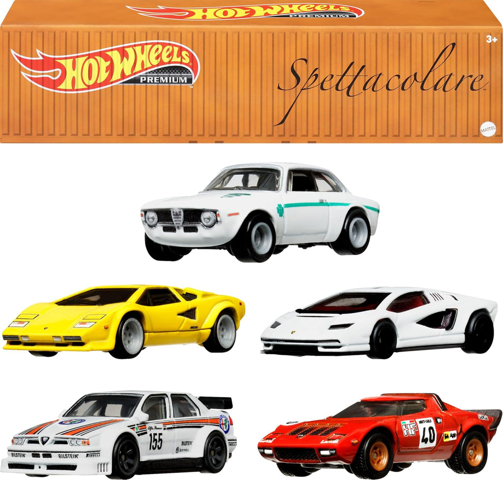 Hot Wheels Premium Car Culture Che Figata - Set de 5 Autos 1:64