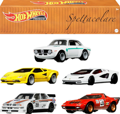Hot Wheels Premium Car Culture Che Figata - Set de 5 Autos 1:64