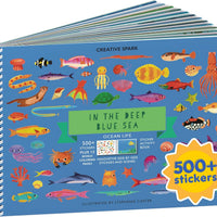 Cupkin Ocean Coloring & Sticker Activity Book | 500+ Stickers