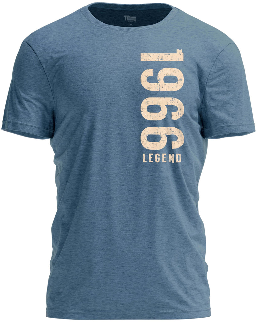 TeeStock 60th Birthday Gifts for Men – Vintage 1966 Legend T-Shirt – Celebrating 60 Years Old Graphic Tees