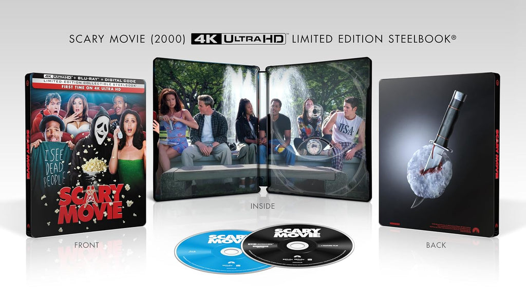 Scary Movie (2000) (Limited Edition Steelbook) [4K UHD + Blu-Ray + Digital Copy]
