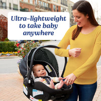 Graco SnugRide Lite LX Silla de Auto para Bebé con Base Ajustable