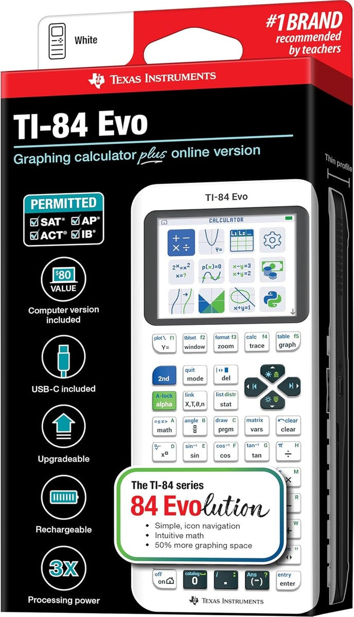 🧮✨ Domina tus cálculos avanzados con Texas Instruments TI-84 Plus CE Python Edition