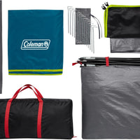 Tienda de campaña tipo domo oscuro Coleman 4 PERSONAS