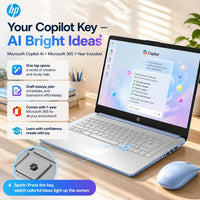 📚✨ La laptop ideal para estudiar, crear y avanzar: HP Laptop