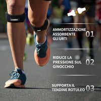 CAMBIVO 2 Pack Patella Tendon Knee Straps, Knee Brace for Women