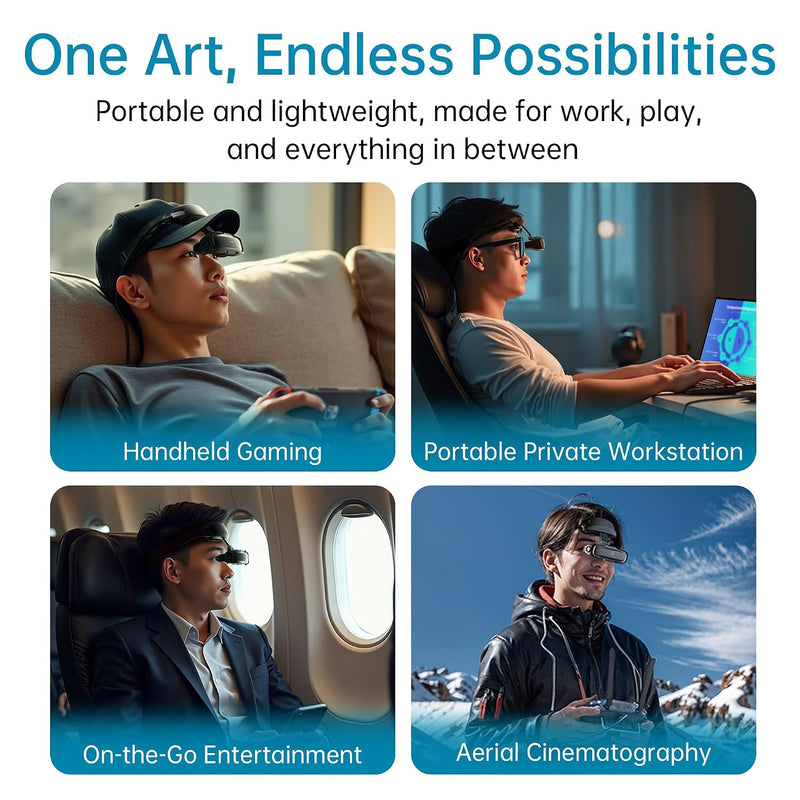 GOOVIS Art - Visor XR Head Mounted Display (110" Micro-OLED FHD)