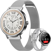 Blackview Smart Watches for Women Android/iPhone,Answer/Make Calls | 1.26''HD Fitness Watch with AI Voice/Heart Rate/SpO