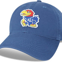 Legacy NCAA Officially Licensed Baseball Hat, Kansas Jayhawks, Lightweight Cap for Men & Women, Relaxed Twill Adjustable