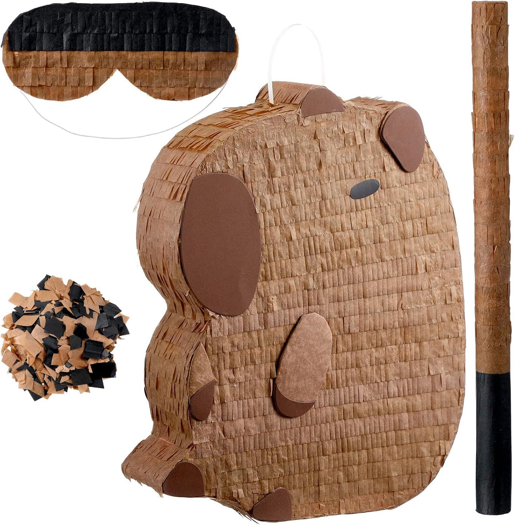 Seenelling Capybara Piñata Capybara Themed Animal Piñata for Fiesta Party Supplies Christmas Festivals Holiday Photo Props Fiesta Party Supplies, Birthday Centerpiece Decor