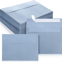 Ctosree 150 Pcs Dusty Blue Invitation Envelopes