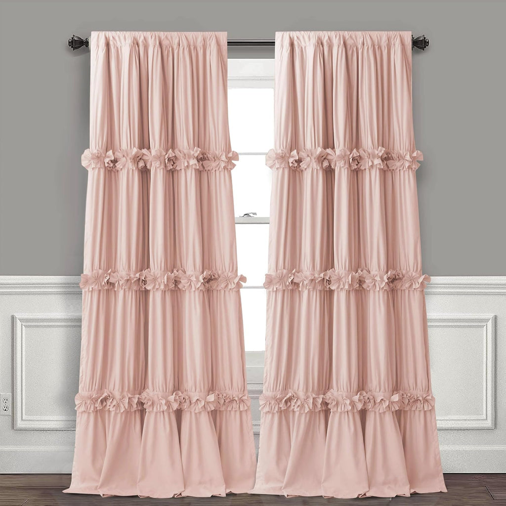 Homechoice Decor Blackout Window Curtains, 52" W x 96" L x 2 Panels