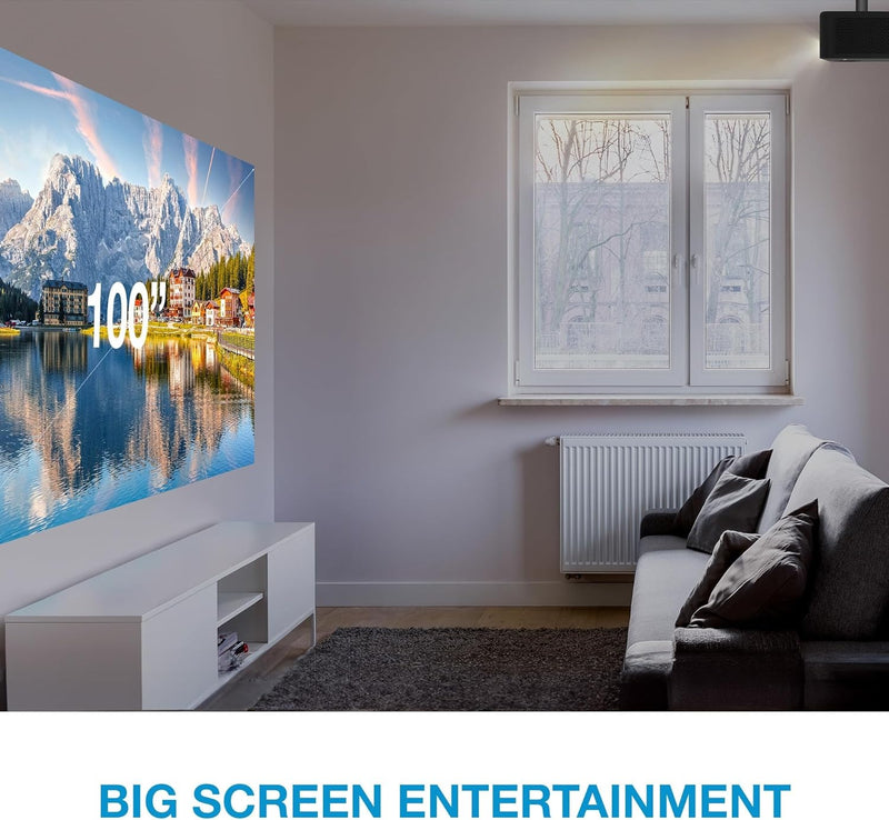 Optoma Photon Life PK32 - 4K UHD, 1,100 Lumens, LED, Premium Auto-Setup Home Entertainment & Gaming Projector